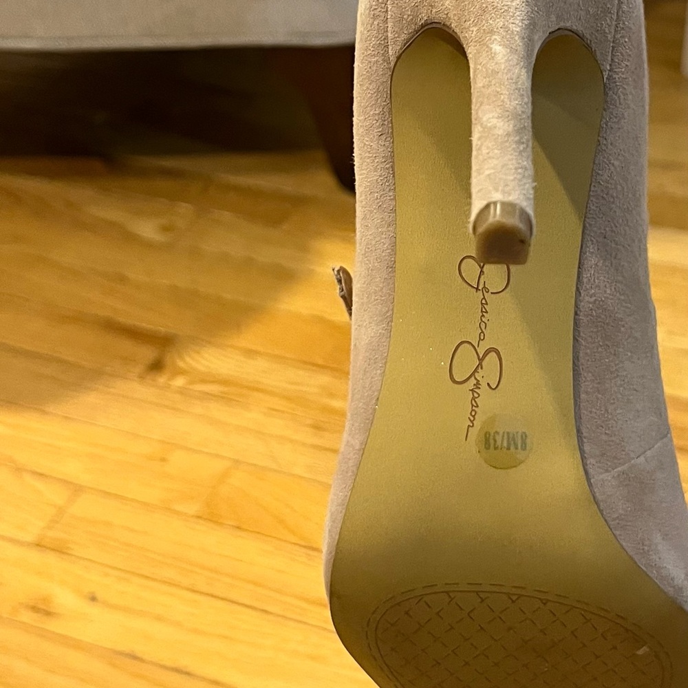 Beige Suede Shoes